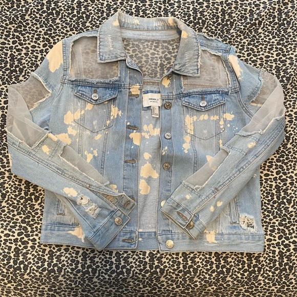 Forever 21 denim jacket - Picture 1 of 3